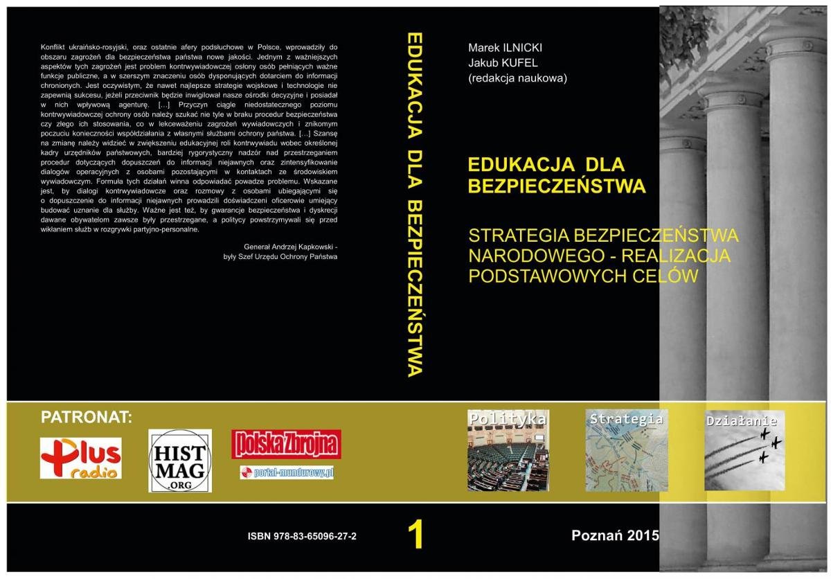 Edukacja dla bezpieczeństwa. Strategia bezpieczeństwa narodowego