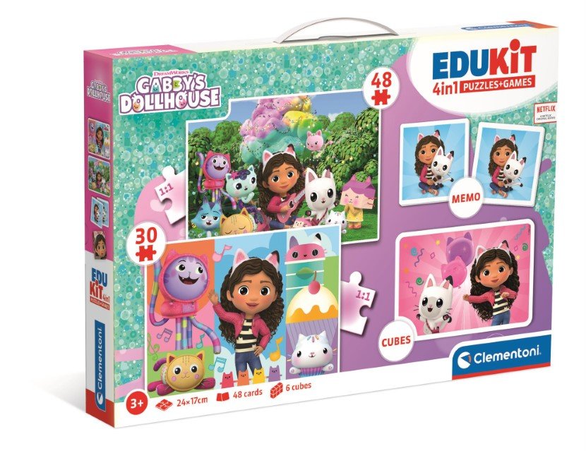 EduKit 4w1 Koci Domek Gabi - Clementoni | Sklep EMPIK.COM