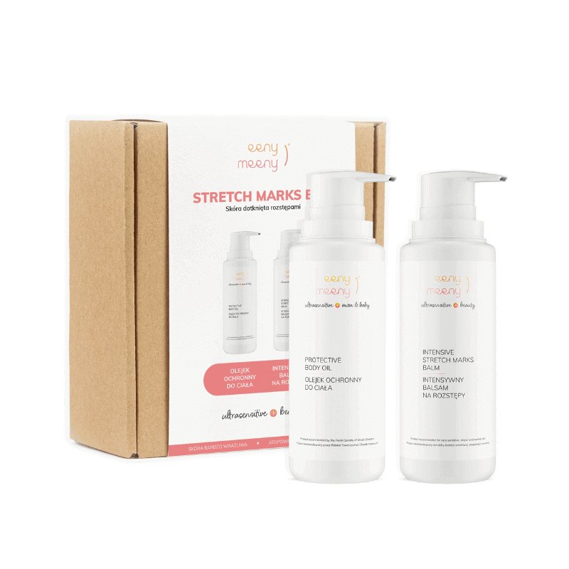 Eeny Meeny Stretch Marks Box Zestaw Kosmetyków Naturalnych Na Rozstępy 2 Szt Sklep Empikcom 7118