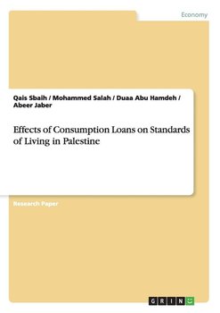 Effects of Consumption Loans on Standards of Living in Palestine - Sbaih Qais