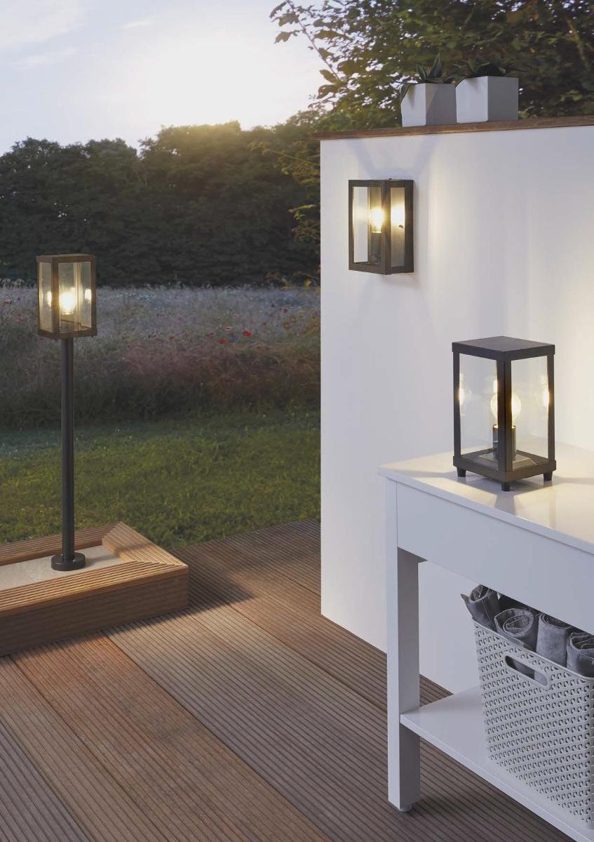 Eglo, Zewnętrzna lampa stojąca ALAMONTE 1, 1x60W/E27