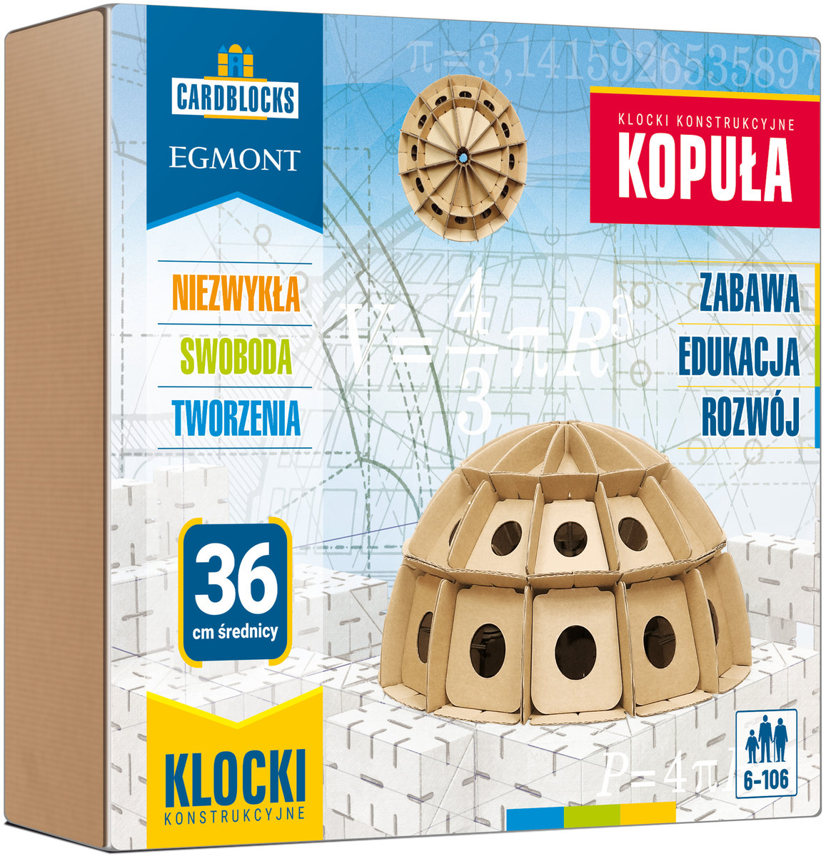 Egmont, Cardblocks, Kartonowe Klocki Konstrukcyjne - Egmont | Sklep ...