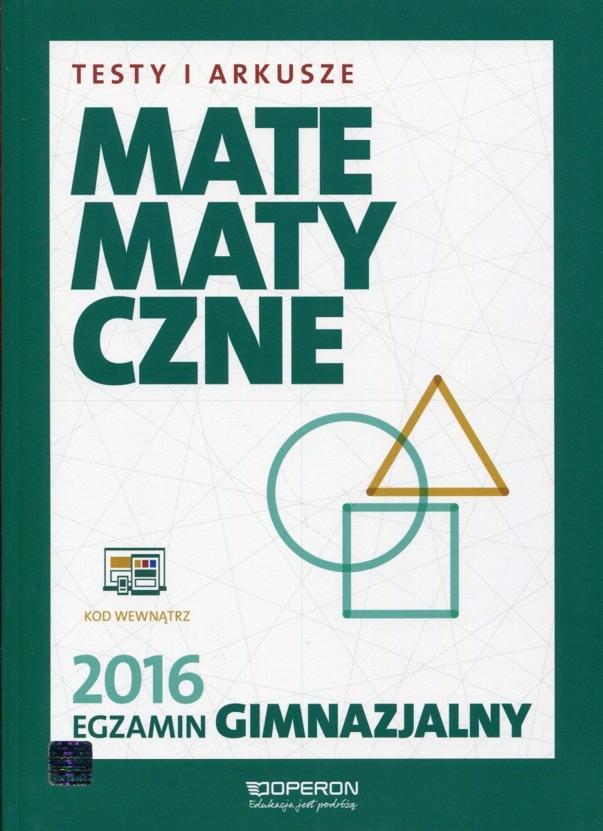 Sprawdzian Gimnazjalny Z Matematyki 2016 Do Wydrukowania