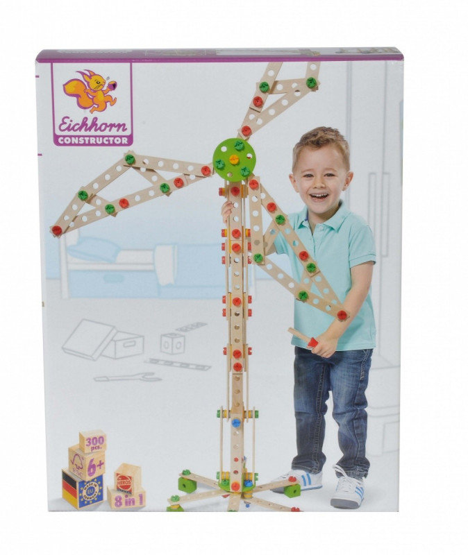 Eichhorn, klocki konstrukcyjne Constructor Wiatrak