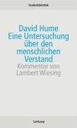 Eine Untersuchung über den menschlichen Verstand - Hume David