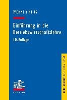 Einführung in die Betriebswirtschaftslehre aus institutionenökonomischer Sicht Neus Werner