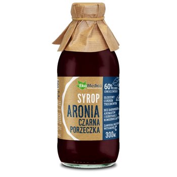 Ekamedica Syrop Aronia Czarna porzeczka 300Ml - EKAMEDICA