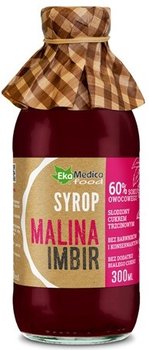 Ekamedica, Syrop malina imbir, 300 ml - EKAMEDICA