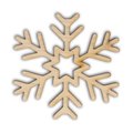 EKO-DECO, dekor, śnieżynka z gwiazdką - EKO-DECO