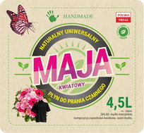 Eko Płyn do prania Maja do czarnego-Kwiatowa 4,5L