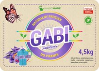 Eko proszek Gabi Lawenda 4,5kg Kolor worek