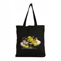 Eko Torba Bawełniana na ramię Zakupy Shopper Torebka Shrek Twarz Mem 2 Atram