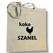 EKO Torba zakupowa SHOPPERKA śmieszne napisy różne wzory prezent T3
