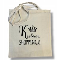 EKO Torba zakupowa SHOPPERKA śmieszne napisy różne wzory prezent T5