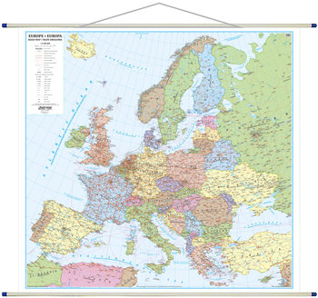 EkoGraf, mapa ścienna polityczna Europa, 1:2 250 000 - Eko Graf