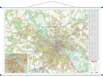 EkoGraf. Wrocław. Mapa ścienna 1:15 000 - Opracowanie zbiorowe