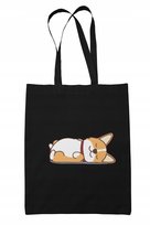 Ekologiczna Torba bawełniana Shopper Pies CORGI