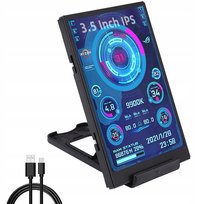 Ekran dodatkowy wyświetlacz 3.5'' IPS USB C Monitor LCD CPU GPU AIDA64 Inna marka