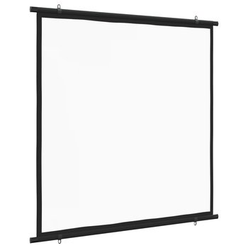 Ekran projekcyjny 150x155 cm, matowy biały, tkanin - Inny producent