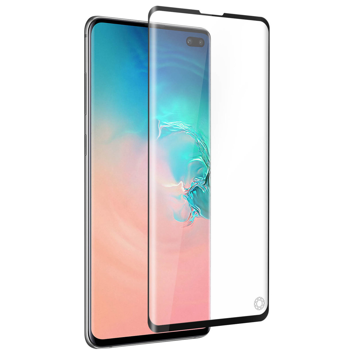 Ekran ze szkła hartowanego Force Glass do Samsunga Galaxy S10 Plus w ...