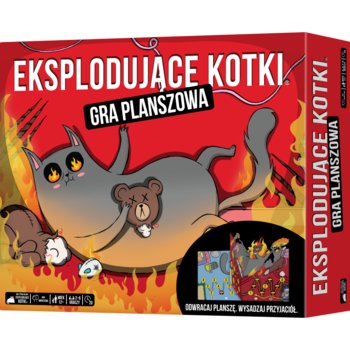Eksplodujące Kotki: Gra Planszowa - Rebel