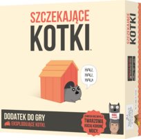 Eksplodujące Kotki: Szczekające Kotki (nowa edycja), gra planszowa, Rebel