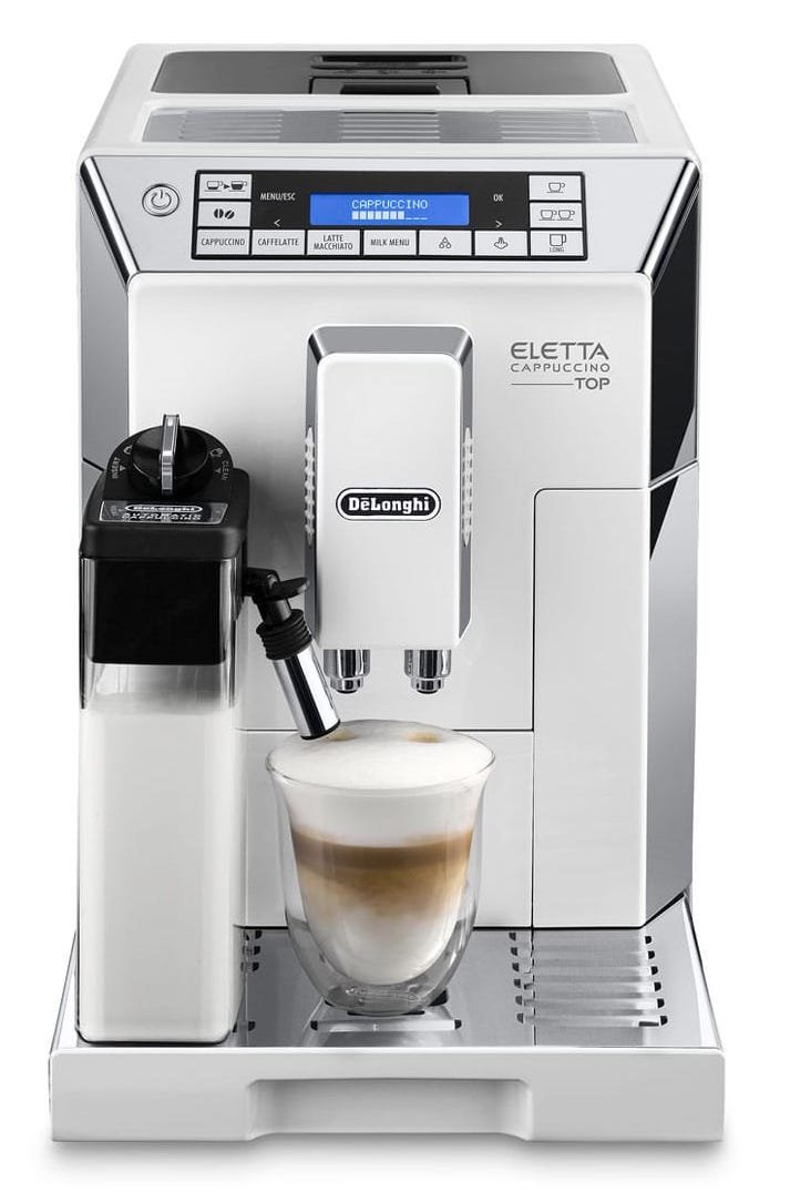 Ekspres ciśnieniowy DELONGHI Eletta Cappuccino Top ECAM 45.760.W