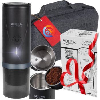 Ekspres ciśnieniowy do kawy Przenośny 20 bar na kawę mieloną i kapsułki - Adler