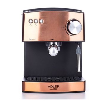 Ekspres ciśnieniowy kolbowy ADLER AD 4404 CR miedziany  - Adler