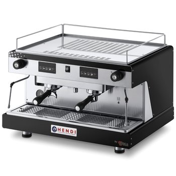Ekspres ciśnieniowy kolbowy HENDI Top Line by Wega 2 208946 czarny - Hendi
