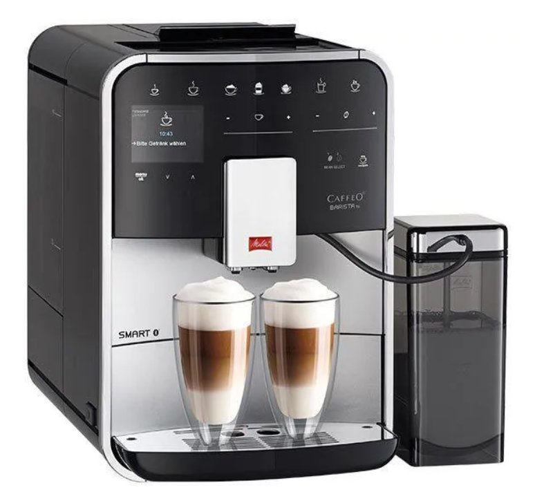 Ekspres ciśnieniowy MELITTA Barista TS Smart F85/0-101, srebrno-czarny