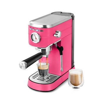 EKSPRES DO ESPRESSO Z PAROWNIKIEM - Różowy - Other