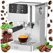 EKSPRES DO KAWY CIŚNIENIOWY AUTOMATYCZNY KOLBOWY ZE SPIENIACZEM 1350W