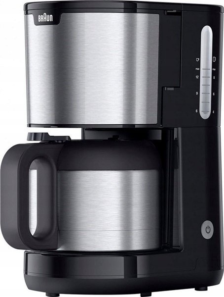Braun Ekspres do kawy przelewowy 1,2 l 9 filiżanek Braun PurShine KF1505 BK