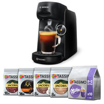 Ekspres kapsułkowy Bosch Tassimo Finesse czarny + 5x Tassimo