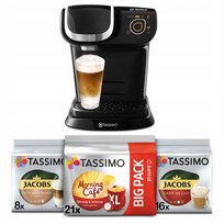 Ekspres kapsułkowy Bosch Tassimo My Way CZARNY + 3x Tassimo