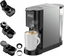 Ekspres kapsułkowy do kawy Nespresso 1450W 0,8L 19 bar KOTLIE Wtyczka UK brak informacji