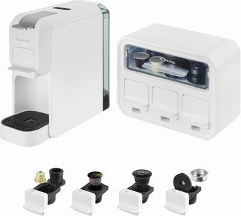 Ekspres na kapsułki BIAŁY Catler ES 720 PORTO W z pojemnikiem na kapsułki - Catler