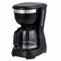 Ekspres przelewowy Adler AD 4381 600W 0,6l czarny - szybkie parzenie kawy