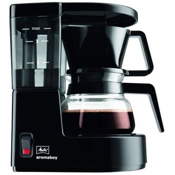 Ekspres przelewowy MELITTA Aromaboy 1015-02 Czarny - 2 filiżanki - 500W - Dzbanek szklany - Melitta