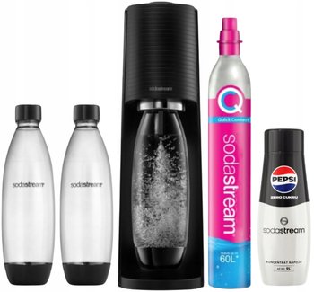 Ekspres SodaStream Terra Black 2 Butelki + Pepsi MAX - SodaStream
