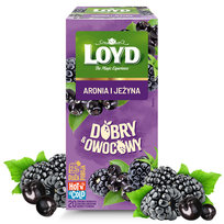 Ekspresowa Herabata Owocowa Loyd Aronia Jeżyna 50g Dobry&Owocowy