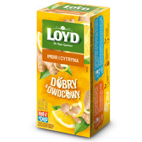 Ekspresowa Herbata Owocowa Loyd Imbir Cytryna 50g Dobry&Owocowy