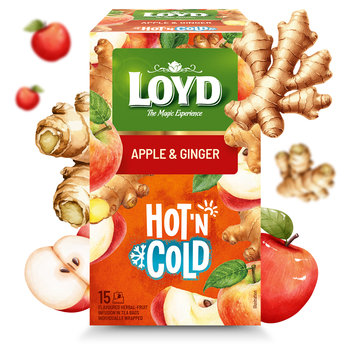 Ekspresowa Herbata Owocowa Loyd Na Zimno Jabłko Imbir Hot’N Cold 30g - Inna marka