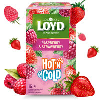 Ekspresowa Herbata Owocowa Loyd Na Zimno Malina Truskawka Hot’N Cold 30g