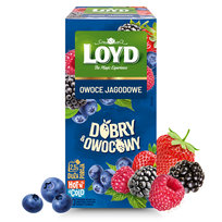 Ekspresowa Herbata Owocowa Loyd Owoce Jagodowe 50g Dobry&Owocowe