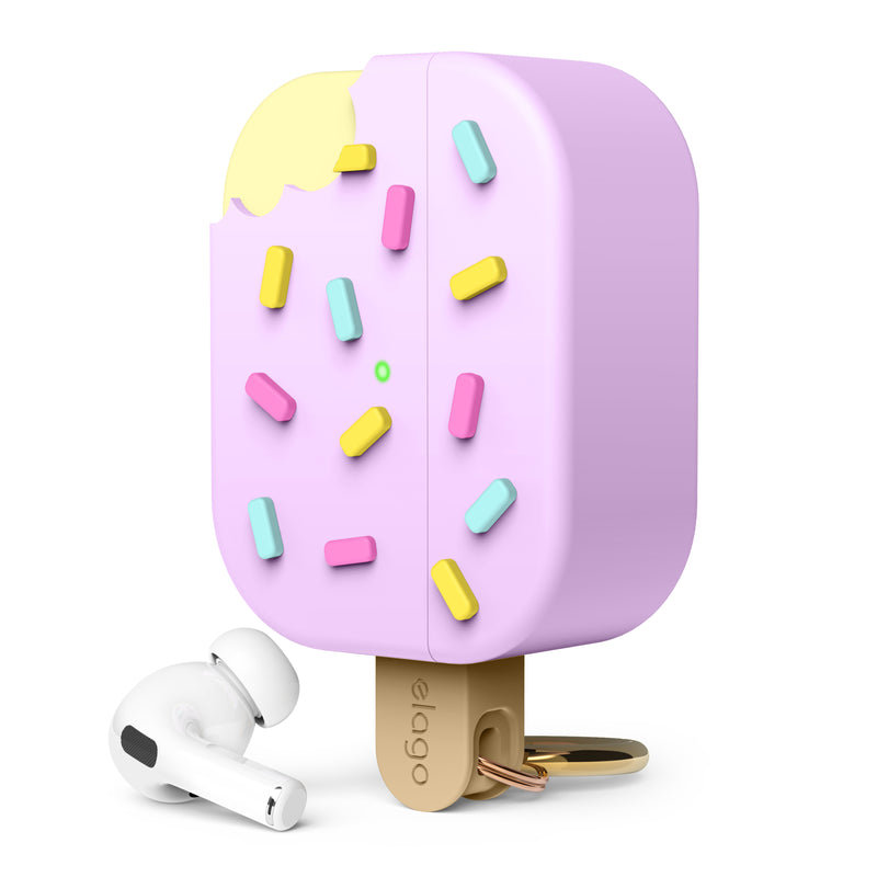 Elago Airpods Pro 2 Etui Silikonowe O Wyglądzie Lodów 3D, Fioletowe ...