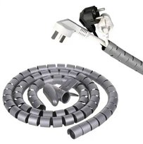 Elastyczna MASKOWNICA do Kabli 200cm szara AG873B Aptel