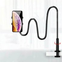 Elastyczny Uchwyt Na Telefon Od 3,5" Do 7" Statyw Czarny Ap1W Aptel
