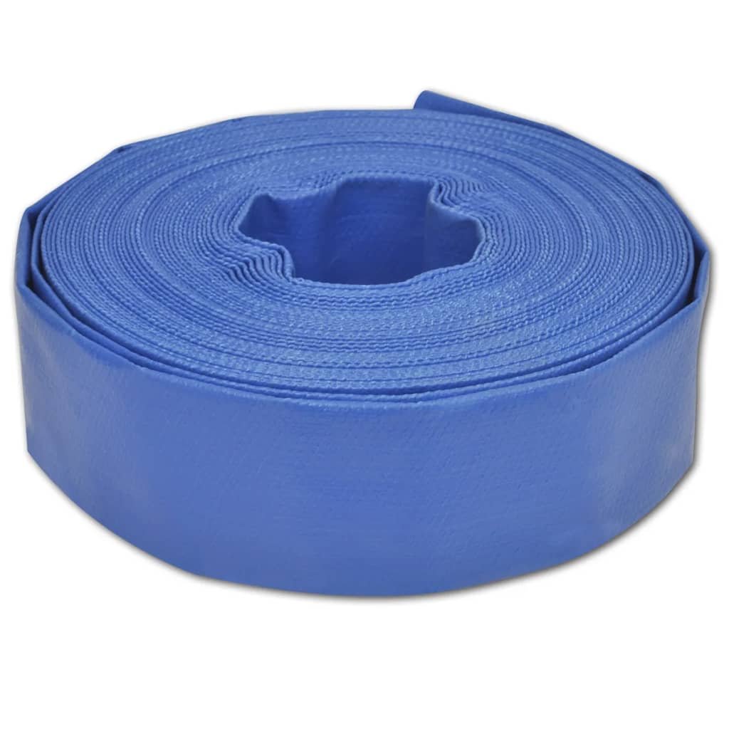 Фото - Шланг для води Elastyczny wąż płaski 25m, niebieski, PVC, poliest